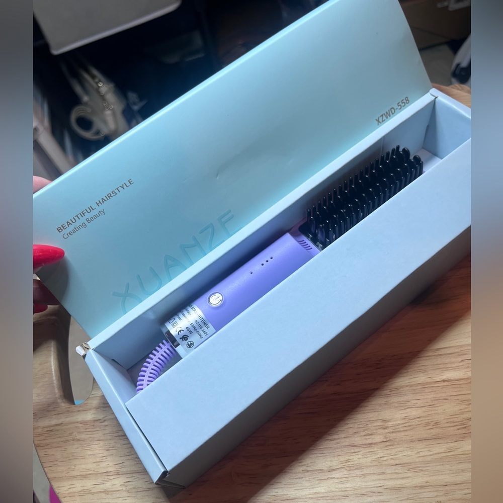 Xuanze Hair Styling Tool straightener brush NWT